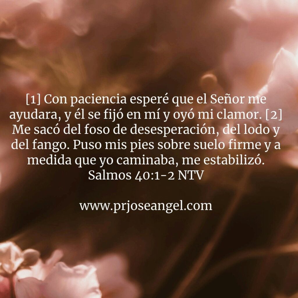 Reflexión sobre el Salmo 40 - La fidelidad de Dios en tiempos de angustia